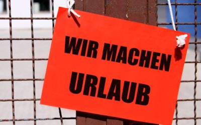 Jahresurlaub: Chef kann auf Einhaltung der Betriebsferien bestehen