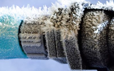 Frostiger Rohrbruch mit Wasserschaden